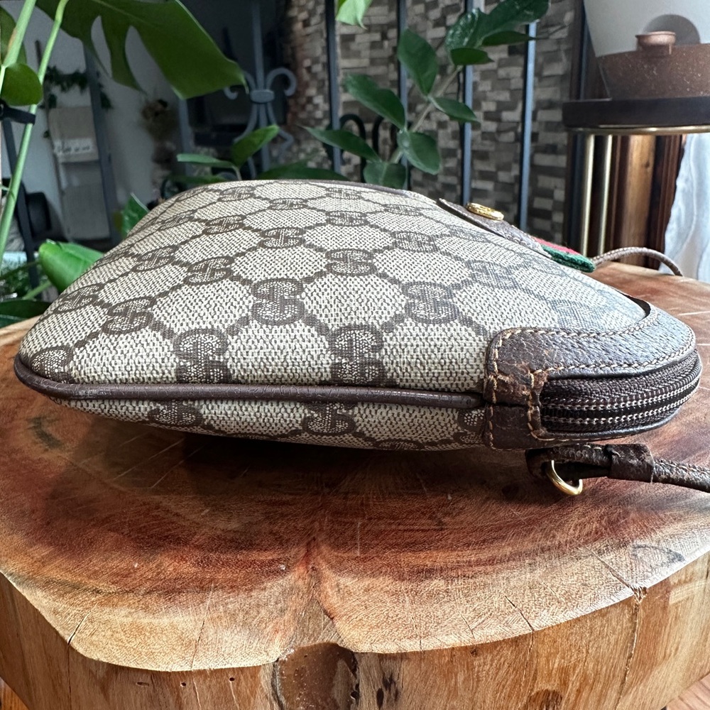 Vintage Gucci GG Supreme Ophidia Mini Crossbody Bag Certificate of Authenticity - Picture 8 of 16